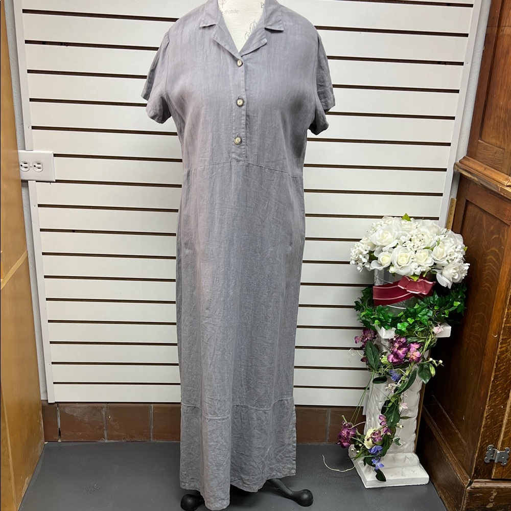 Gray Maxi Dress